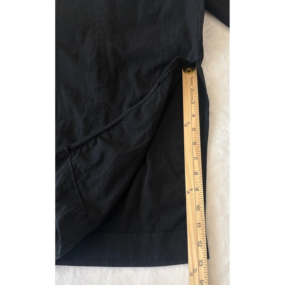 Free People Black Long Sleeve Gothic Lace Up Size Large Whimsigoth Maxi Dress‎ - Picture 12 of 12